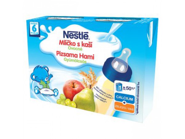 Nestlé каша с молоком со вкусом фруктов 2 х 200 мл